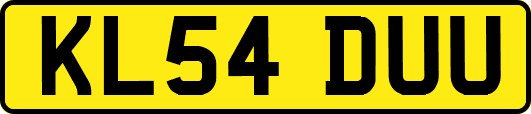 KL54DUU