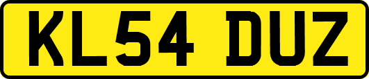 KL54DUZ