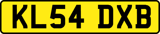 KL54DXB