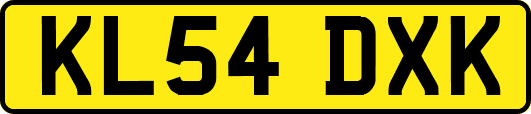 KL54DXK