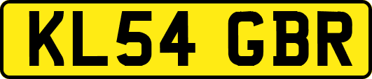 KL54GBR