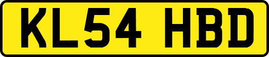 KL54HBD