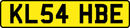 KL54HBE