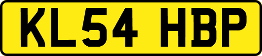 KL54HBP