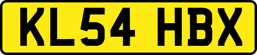 KL54HBX