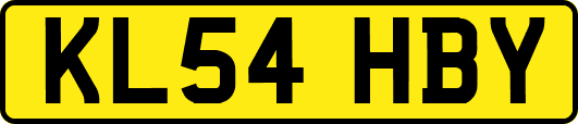 KL54HBY