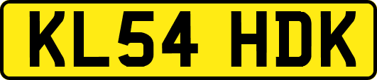KL54HDK