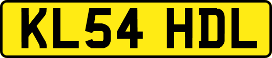 KL54HDL