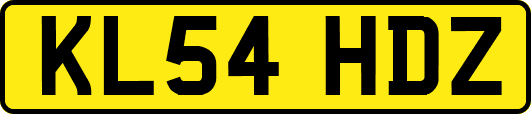 KL54HDZ