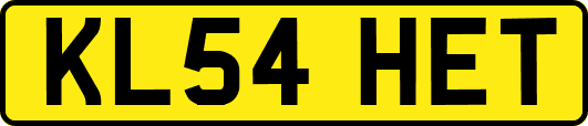 KL54HET