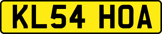 KL54HOA