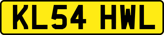 KL54HWL