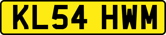 KL54HWM