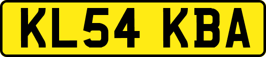 KL54KBA