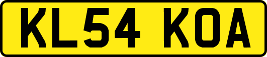 KL54KOA