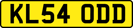 KL54ODD