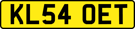 KL54OET