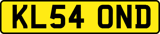 KL54OND