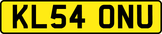 KL54ONU
