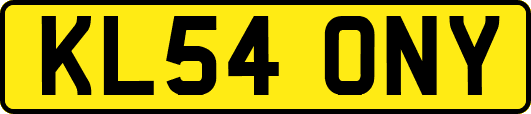 KL54ONY