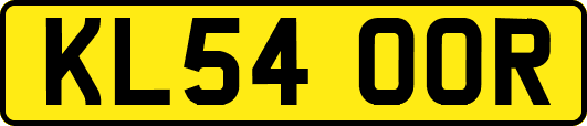 KL54OOR