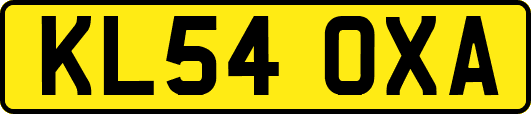 KL54OXA