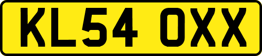 KL54OXX