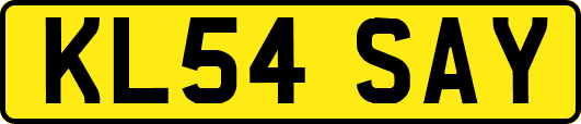 KL54SAY