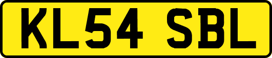 KL54SBL