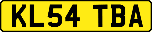 KL54TBA