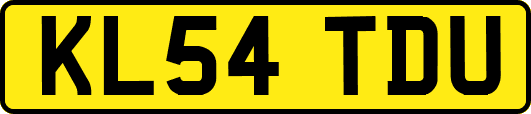 KL54TDU