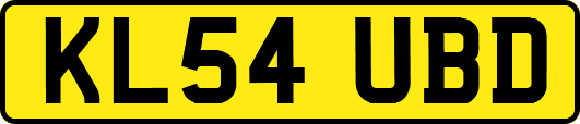 KL54UBD