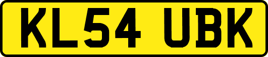 KL54UBK