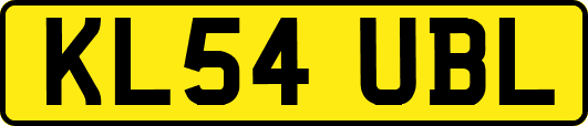 KL54UBL