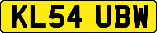 KL54UBW