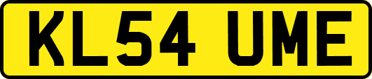 KL54UME