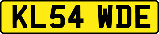 KL54WDE