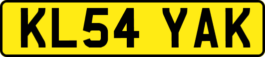 KL54YAK