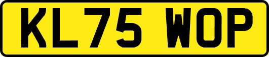 KL75WOP