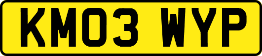KM03WYP