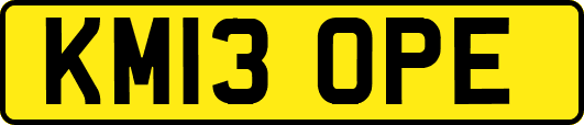 KM13OPE