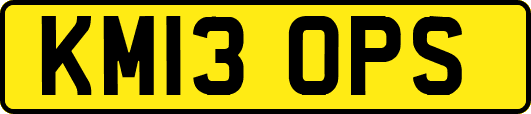 KM13OPS