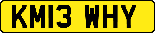 KM13WHY