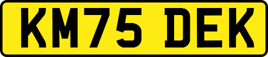 KM75DEK