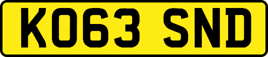 KO63SND