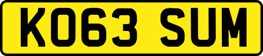 KO63SUM