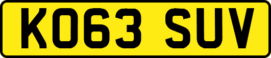 KO63SUV
