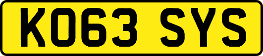 KO63SYS