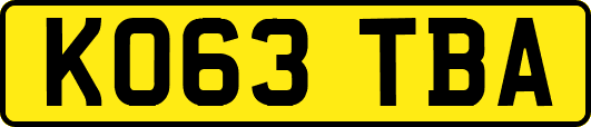 KO63TBA