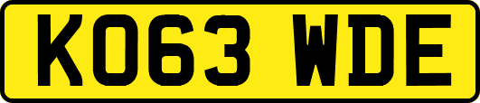KO63WDE